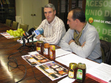 unió de pagesos, Raül Sales, Antoni Miquel Aresté, responsables de fruita dolça