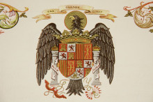 constitució espanyola, eurocambra, parlament europeu, simbologia franquista, una grande y libre, àguila