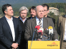 Joan Puigcercós, Pere Vigo, Esquerra