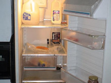 nevera buida congelador frigorific