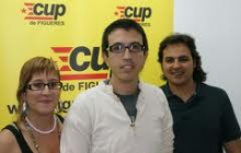 Jordi Font i membre de la CUP de Figueres