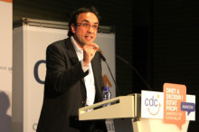 Josep Rull ha pronunciat una conferència en el marc 'Què està passant a Catalunya'