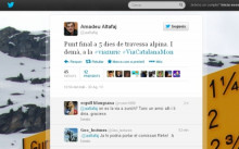 L'entrada a Twitter d'Amadeu Altafaj