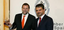 Jaime Malet amb el president Rajoy