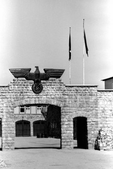 Porta d'entrada del camp de concentració de Mauthausen