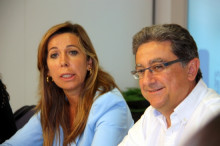Sánchez-Camacho i Millo amb cara de circunstancies davant els mals resultats municipals. Ciudadanos s'ha engolit el PP