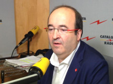 Miquel Iceta aquest matí a l'estudi de Catalunya Ràdio