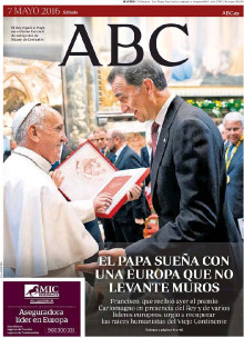La portada del diari monàrquic ABC deixa retratada la reialesa espanyola