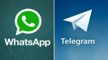 whatsapp, telegram