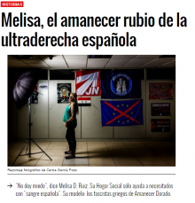 L'entrevista de El Mundo a Melisa D. Ruiz