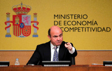 El ministre d'Economia, Luis de Guindos