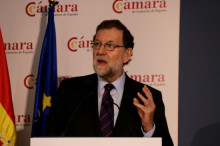 El president espanyol, Mariano Rajoy a la Cambra de Comerç d'Espanya