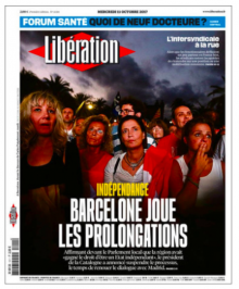 Portada del 'Libération' d'aquest dimecres