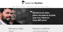 gabriel rufian, web, pagina