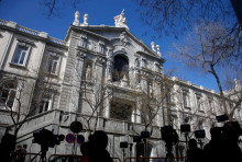 La façana principal del Tribunal Suprem
