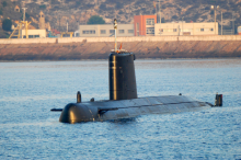 Imatge d'un Submarí Galerna (S-71)