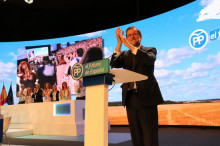 Mariano Rajoy pren la paraula al Congrés Extraordinari del PP