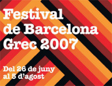 grec 2007 festival teatre barcelona