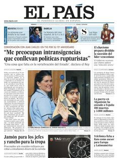 El País: "Em preocupen intransigèncias que comporten políticas rupturistas"