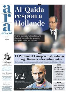 Ara: "Al-Qaida respon a Hollande"