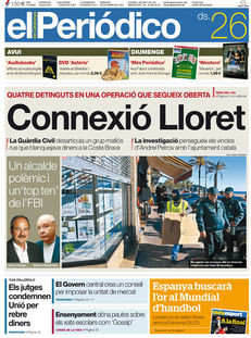 El Periódico: "Connexió Lloret"