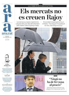 ARA: “Els mercats no es creuen Rajoy”