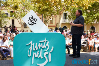Acte de "Votem Junts" de Junts pel Sí a Sant Cugat del Vallès