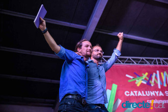 Pablo Iglesias i Joan Herrera a Mollet del Vallès