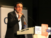 Josep Rull ha pronunciat una conferència en el marc 'Què està passant a Catalunya'