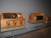 Els tres sepulcres originaris del Monestir de Sixena segueixen exposats al públic al Museu de Lleida