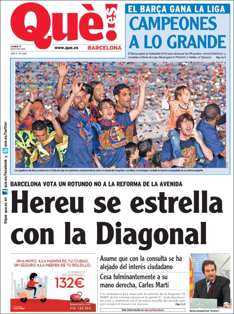 17 de maig · Què!