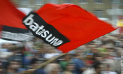 Una bandera de Batasuna