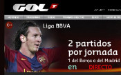 gol television tdt 