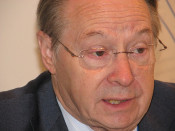 Lluís Maria de Puig, president consell d'europa
