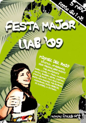cartell, festa, major, uab, universitat, autonoma