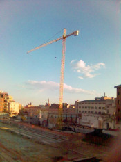 grua construccio barcelona