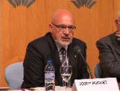 Huguet en la presentació del Saló Internacional del Turisme de Catalunya