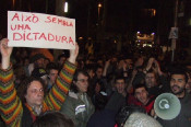 manifestació pórtulas mossos