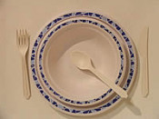 plats compostables coberts