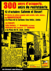 manifestacio lleida 300 anys ocupacio 