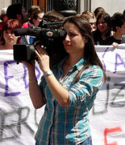 càmera filmació 