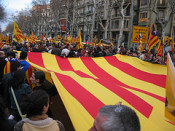 plataforma dret a decidir manifestació independència autodeterminació