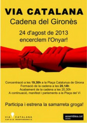Cartell de la Cadena del Gironès