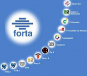 forta logo televisions autonomiques tv utonomica 
