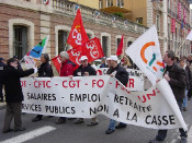 manifestacio perpinya funcionaris