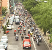 motoristes manifestació