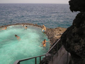 piscina aigua mar