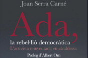 "Ada, la rebel·lió democràtica", el llibre de les entrevistes a l'alcaldessa