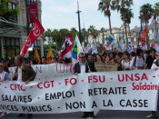 manifestació funcionaris perpinyà