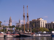port barcelona vaixell 